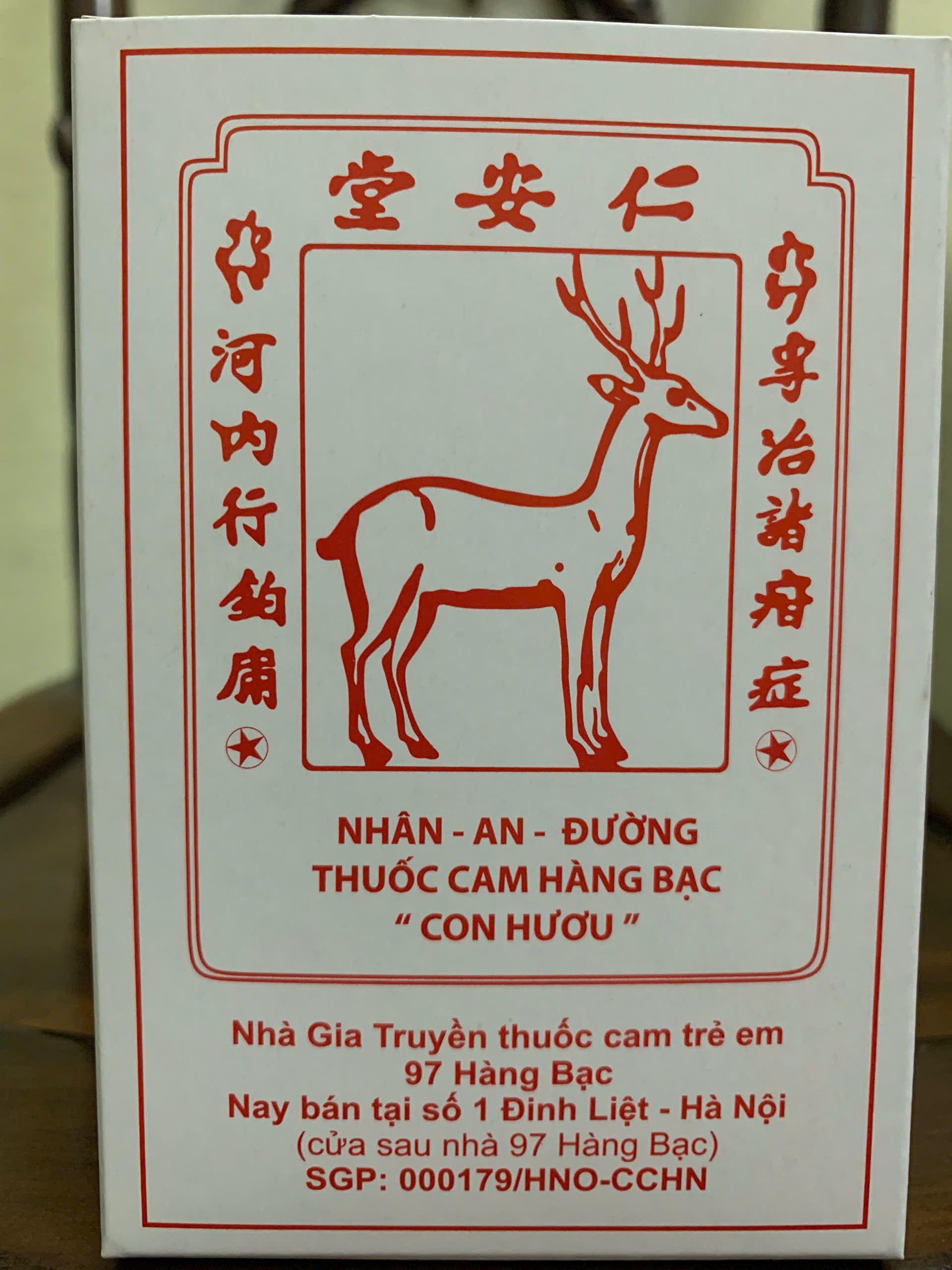Thuốc Cam Hàng Bạc “Con Hươu” hiệu Nhân An Đường 10 1792078379044 495664745809377398 g8211786820118813024 0f840c9a1210fe8fde1e740e8aa29bba