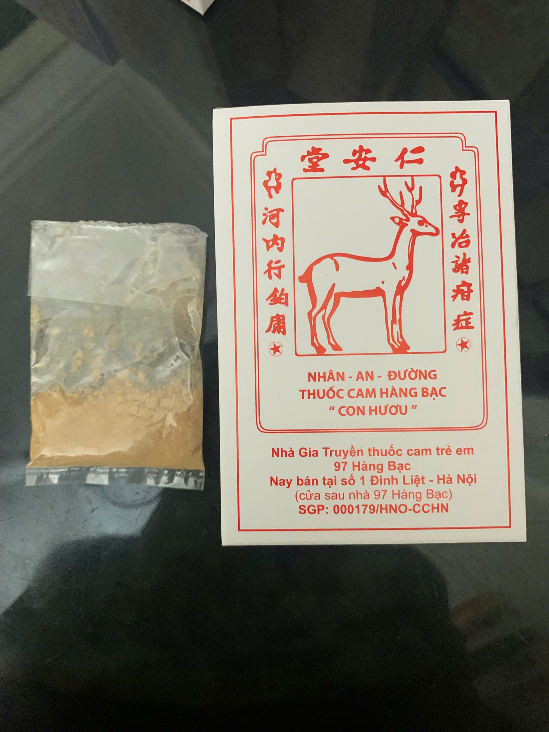 Thuốc Cam Hàng Bạc “Con Hươu” hiệu Nhân An Đường 19 1792078389333 495664745809377398 g8211786820118813024 56b0d3a355d19f1d5cacd940766716e4